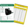 Ride-on Pallet Truck Tag Insert, English, 144x193mm, Ride-on Pallet Truck-tag DAILY CHECKLIST, 1 Piece / Pack